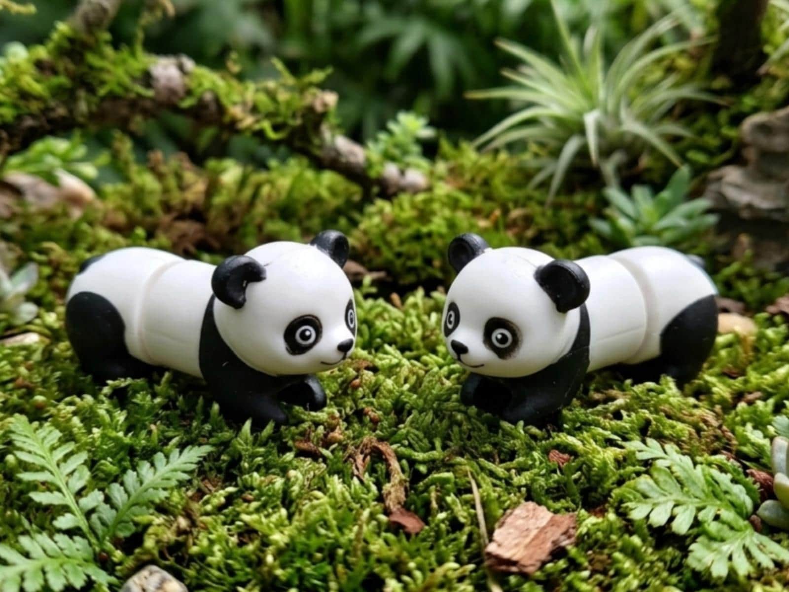 Mini Panda Flexível Articulado