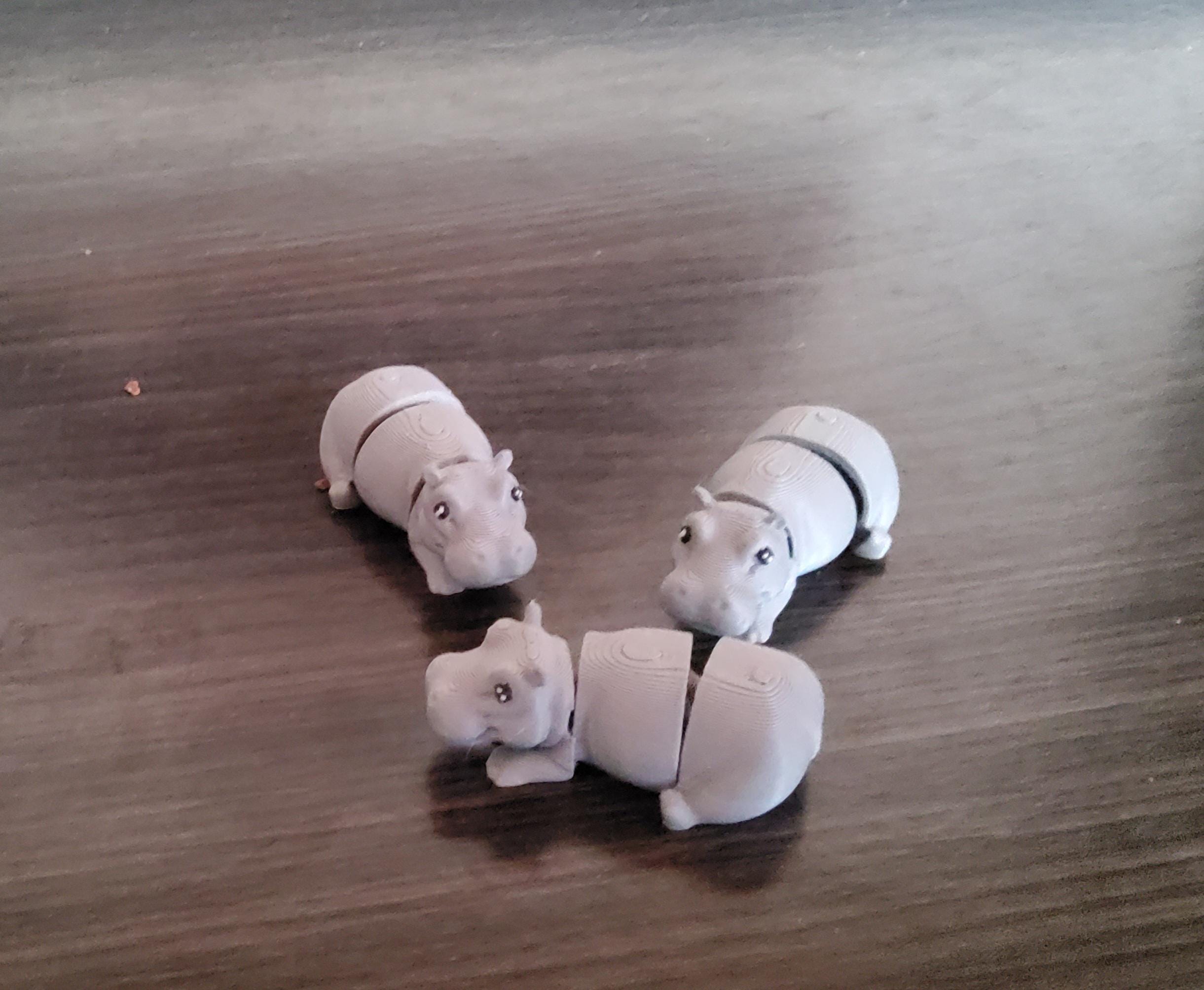Mini Hipopótamo Flexível Articulado - Image 2