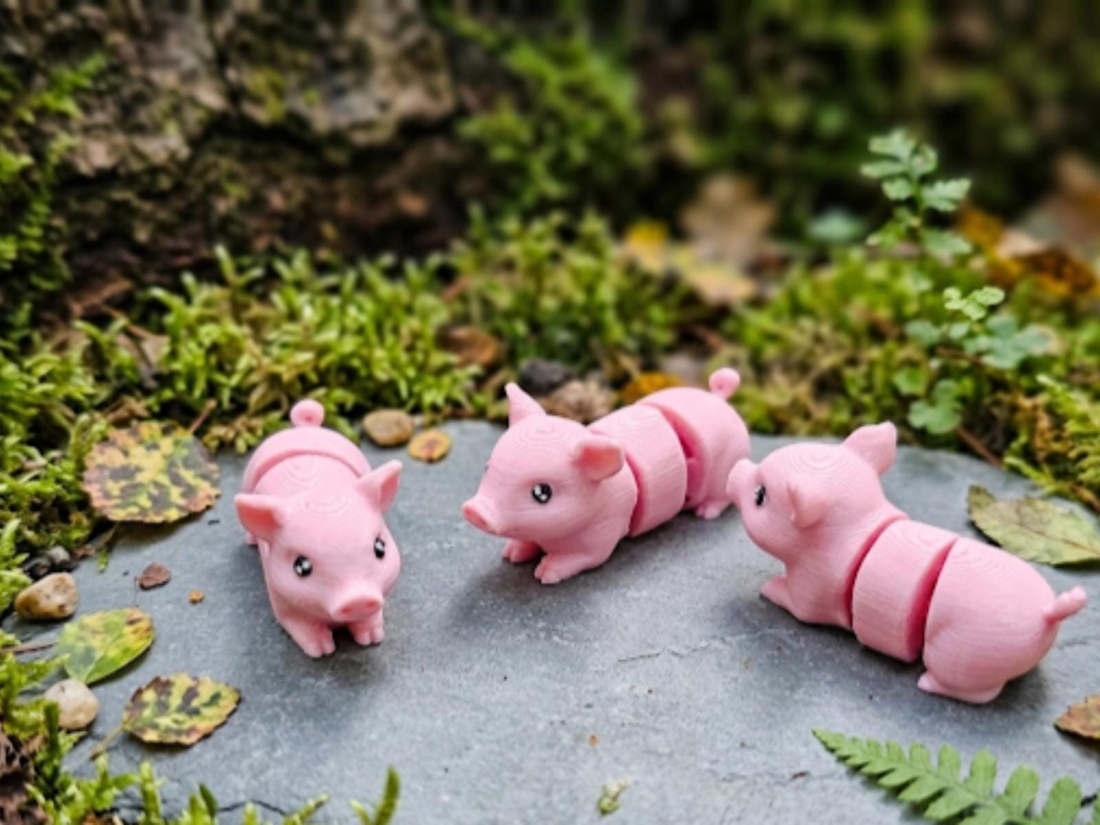 Mini Porco Flexível Articulado