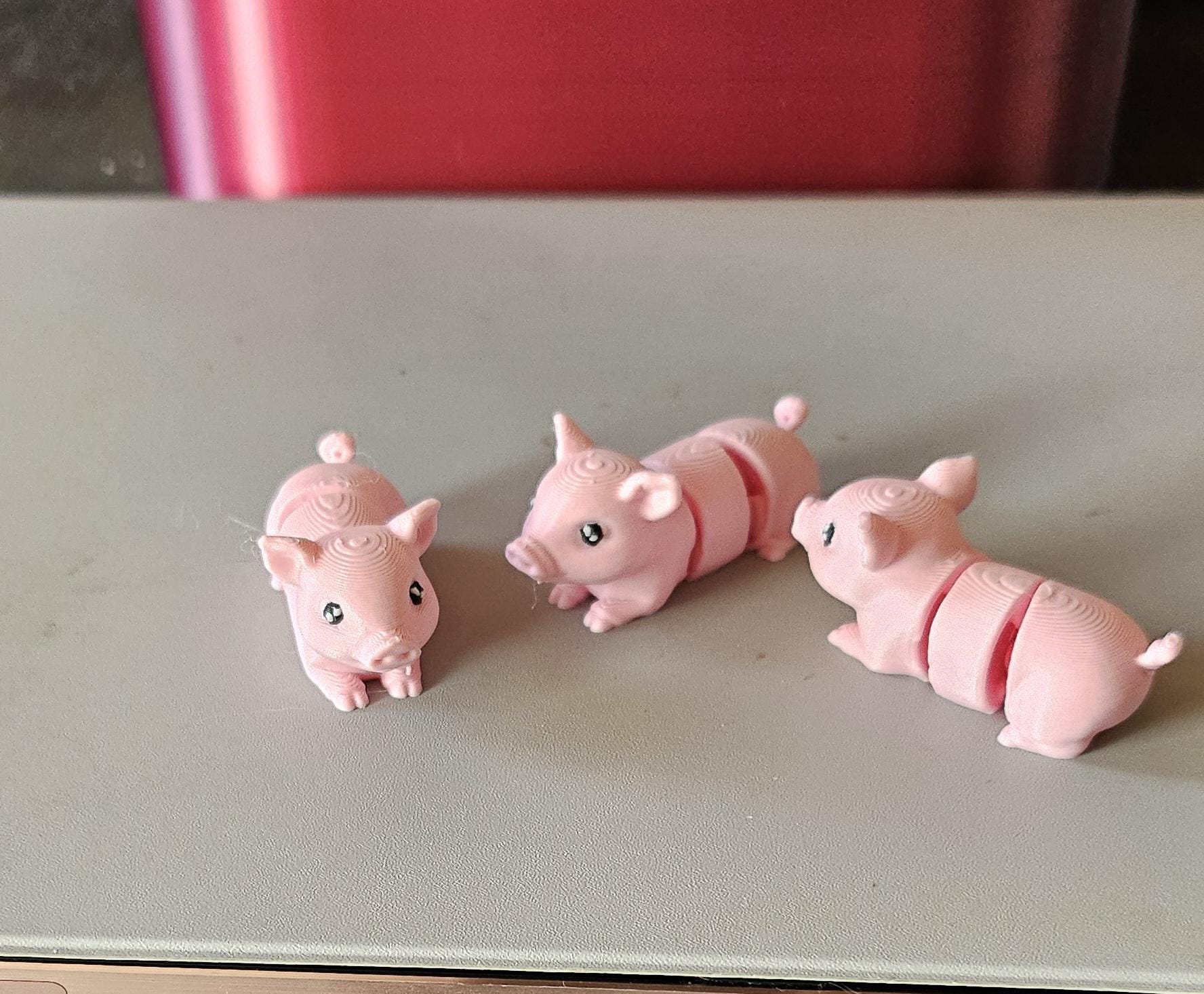 Mini Porco Flexível Articulado - Image 2