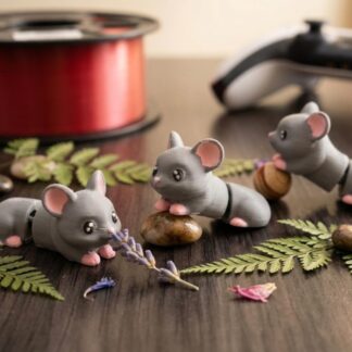 Mini Rato Flexível Articulado