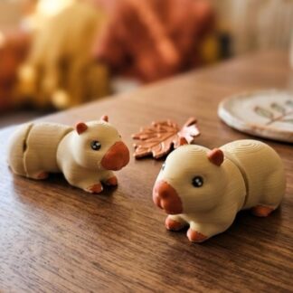 Mini Capivara Flexível Articulada