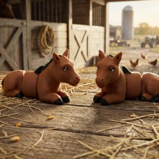 Mini Cavalo Flexível Articulado