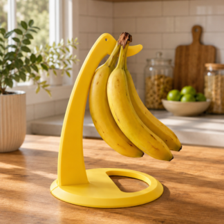 Suporte de Bananas Minimalista – Moderno, Funcional e Elegante