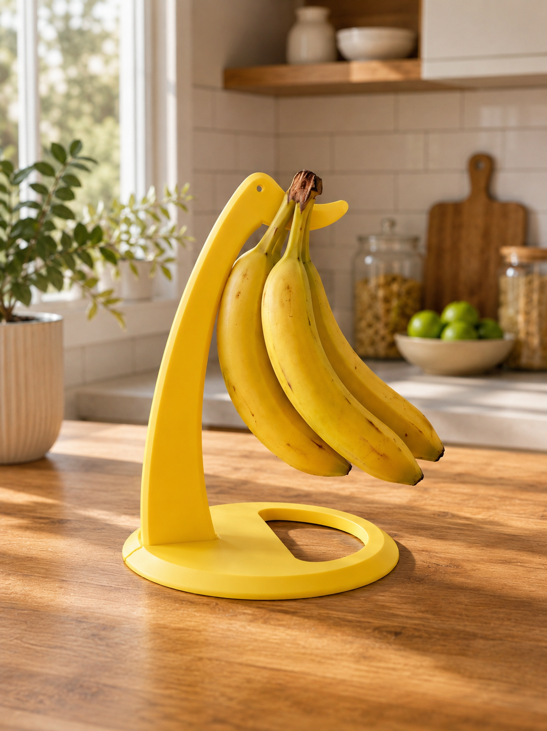 Suporte de Bananas Minimalista – Moderno, Funcional e Elegante